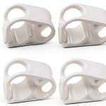 LUORNG Hose Clamp Plastic Modern White Flow Control Tool-0