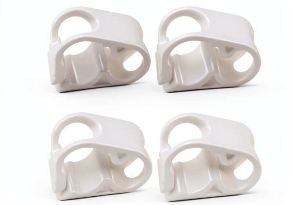 LUORNG Hose Clamp Plastic Modern White Flow Control Tool-0