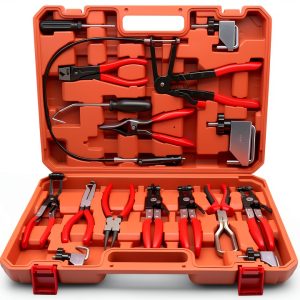 Vorhixa Hose Clamp Pliers Set Industrial Alloy Steel Tools-0