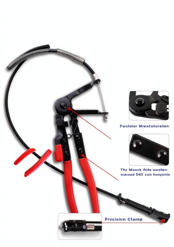 KUNGJUER Hose Clamp Pliers Set Carbon Steel Ergonomic Grip-5