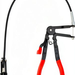 Hose Pliers VWEICYY Chrome Steel Ergonomic Red-0