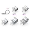 Swpeet Stainless Steel Cable Clamps Industrial Household Kit-1