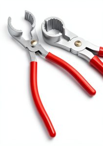 Washer Hose Pliers WoTravelPaL Red Zinc Alloy Grip Tool-0