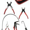 KUNGJUER Hose Clamp Pliers Set Carbon Steel Ergonomic Grip-1
