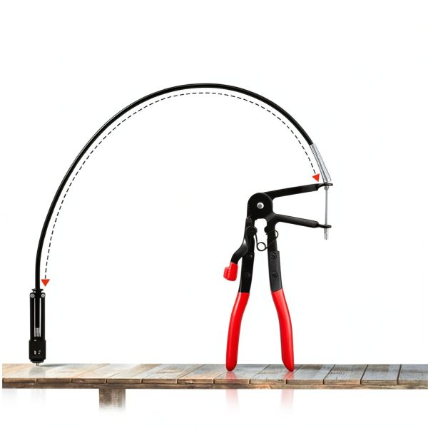 Hose Clamp Pliers Steel Rubber Grip Automotive Tool ppkbbeb-1