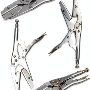 WUYIZHEHAO Hose Clamp Pliers Carbon Steel Rotating Jaw-0