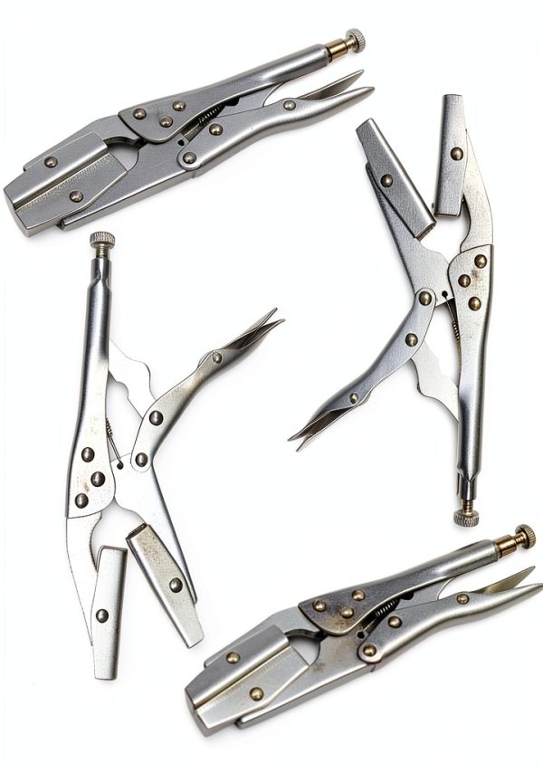 WUYIZHEHAO Hose Clamp Pliers Carbon Steel Rotating Jaw-0