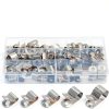 Swpeet Stainless Steel Cable Clamps Industrial Household Kit-0