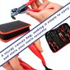KUNGJUER Hose Clamp Pliers Set Carbon Steel Ergonomic Grip-4