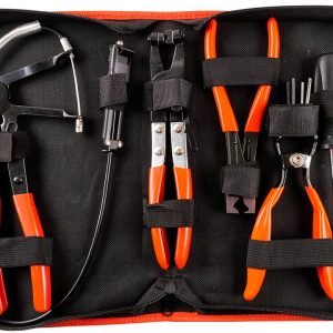 KUNGJUER Hose Clamp Pliers Set Carbon Steel Ergonomic Grip-0