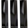 Criditpid Grill Heat Plate Shield, Burner Cover, Flame Tamer for Grill Master 720-0697, 720-0737, Porcelain Steel Gas Grill Replacement Parts for Nexgrill 720-0830H 720-0783E 720-0882A 720-0896B.-0
