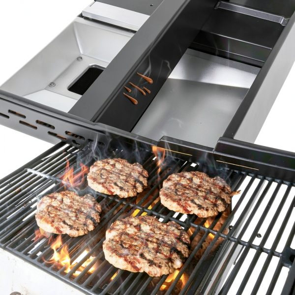Unicook 7635 15.3 Inch Flavorizer Bars for Weber Spirit I & II 200 Series, Spirit E/S 210 and 220 Grills, Porcelain Grill Heat Plate Replacement Parts for Weber GS4 Grill Parts, Burner Covers 3 Pack-4