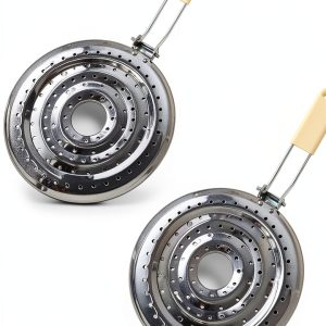 Heat Diffuser Double Thickening 2 Pack Steel Plate by Dele-0